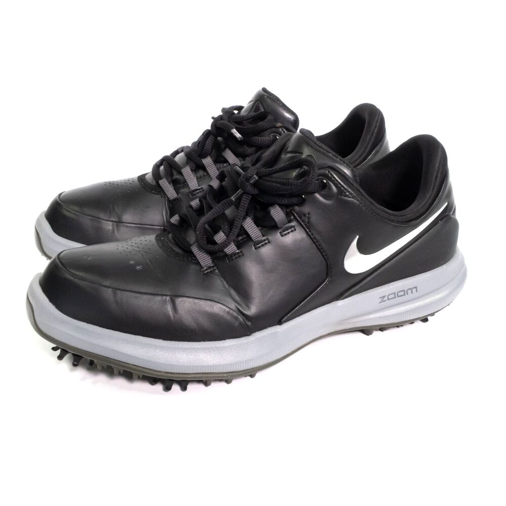 Nike Air Zoom Accurate Black Gray Men's Golf Cleats Size 9 909723-003